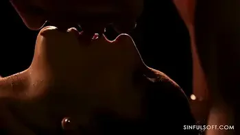 Softcore sex, long kisses and amazing oral from young couple