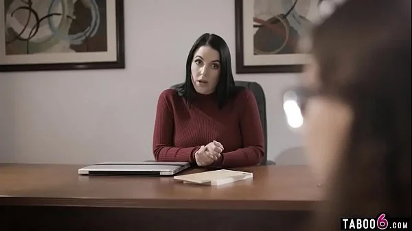 Intensive therapy session for this tense big boobs girl