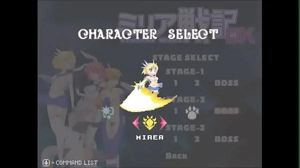 Milia Wars [Echidna Wars DX] All BOSS scenes