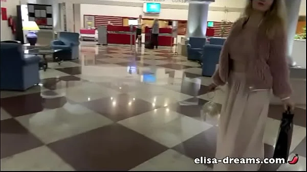 Flashing naked under my seethru outfit