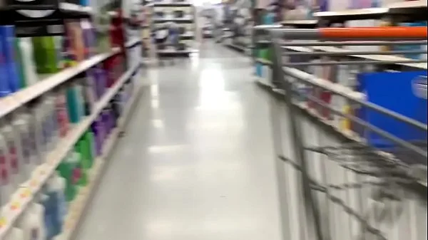 A Real Freak Recording a Hot chick at Walmart -