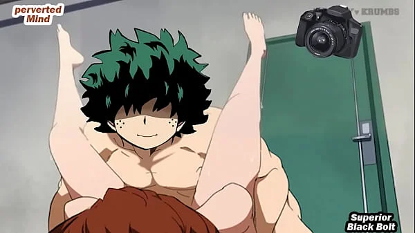 Midoriya fucks Uraraka (Boku no hero Academia HENTAI)