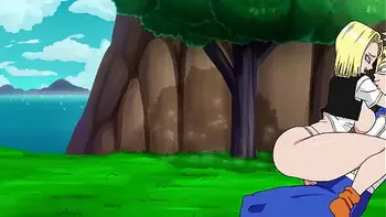 Rescuing Android 18 - Hentai Animated Video