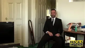 Anally fucked milf sub