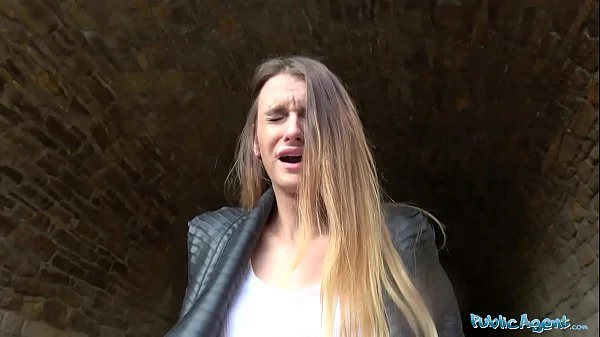 Public Agent She is pantyless and gets fucked hard