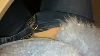 Girl Masturbates at work