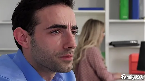 Natural Tits Carmen Caliente Gets Fucked In The Office By Her Stepbrother