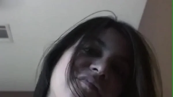 Huge tits brunette Polly Garter titsfucked and creamed from hose