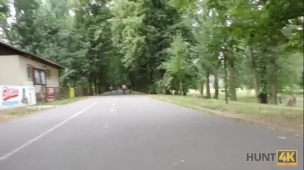 HUNT4K. Public sex for money helps cuckold return his money back