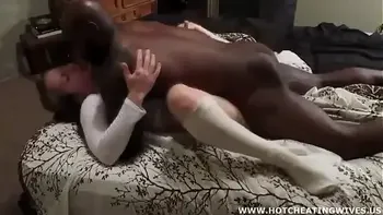 Amber Blank Interracial Cuckold With Double Facial!