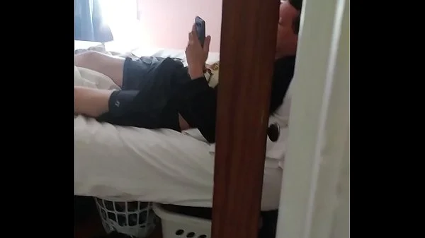 spy on masturbating