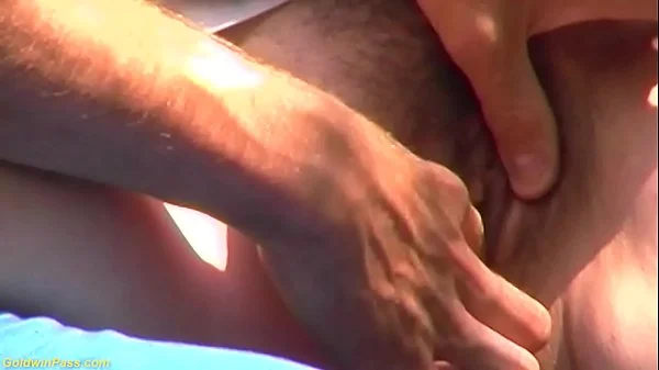 chubby hairy granny outdoor fucked by a young man