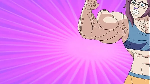 Nerdy girl muscle expansion