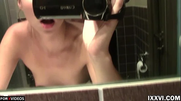 Fuck Babe in the Toilet and Creampie in Wet Pussy. Vira Gold with Ananta Shakti