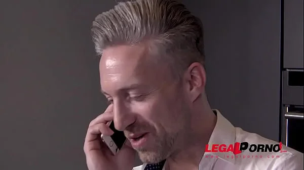 Busty Sex Crazed Milf Sophie Anderson gets her Tight Ass DAP'ed by 3 Cocks FS035