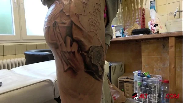 Teen Blonde Jayjay Ink Naked And Inked Up