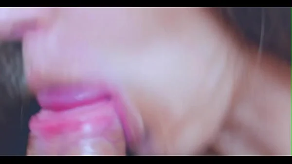 Sensual Blowjob and a Lot of Sperm-Close Up