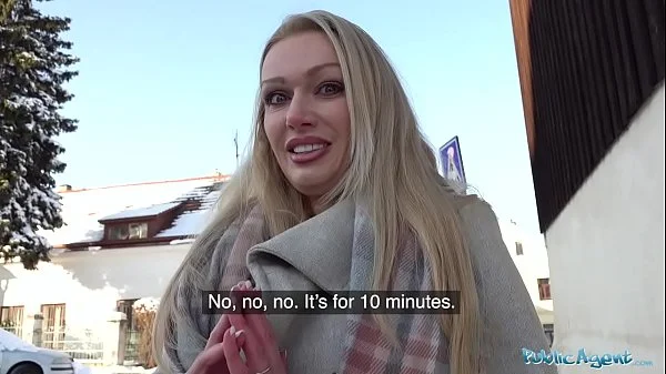 Public Agent Sexy busty cougar housewife Amber Jayne sucks and fucks