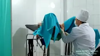 Young girl get orgasm on gyno table