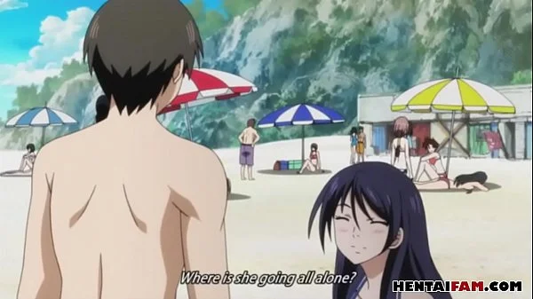 a really hot day in the beach - Hentai