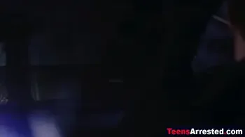 Police chief's teen rough by cop for vandalism