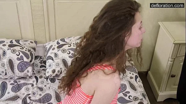 The virgin loses innocence in front of the camera.