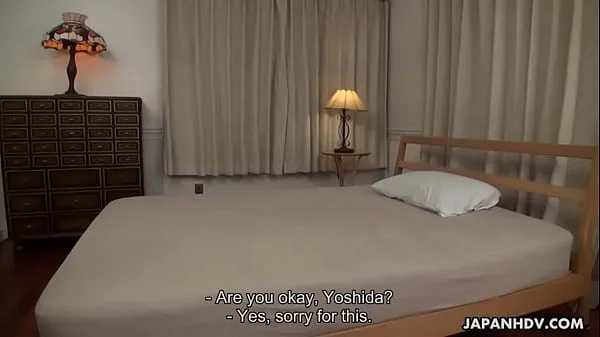 Japanese office lady, Hana Yoshida got fucked and creampied, uncensored