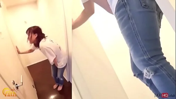 Japanese Pee Desperation and Jeans Wetting