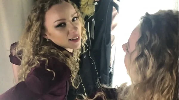 PUBLIC SEX--AMATEUR TEEN ANGEL EMILY BLOWJOB AND FUCKING IN CHANGING ROOM