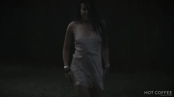 Romantic sex under a storm in Texas