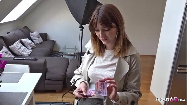 GERMAN SCOUT - HARTER ANAL SEX FUER KRISTIN BEI ECHTEN CASTING FUER GELD