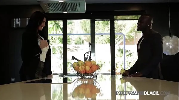 PrivateBlack - Milf Ania Kinski Squirts While Fucking BBC!