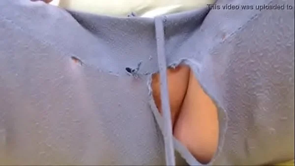 Nicoletta completely destroys her pants in a public garden and pisses on herself