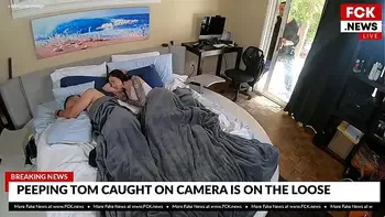 FCK News - Creepy Home Intruder Caught On Camera