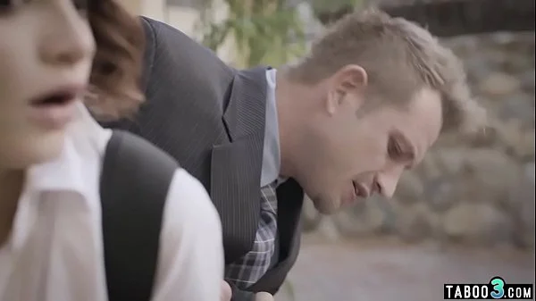 Anal lover teen stepsis used by big cocked stepbrother