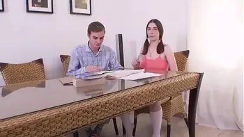 Beautiful Russian Teen Busty Clary Fucks her Friend in