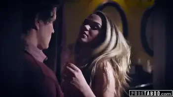 PURE TABOO Teen Cum-Addict Begs StepBro for Double Creampie