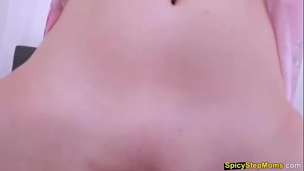 Stepdad is away at work and stepmom is horny and needs cock