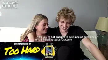 SuperModel with AMAZING smile makes SWEET LOVE to blonde with great TITS!