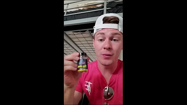 Latino Football STAR FUCKS Tiny Tatted Blonde Vaper. Careful with those!