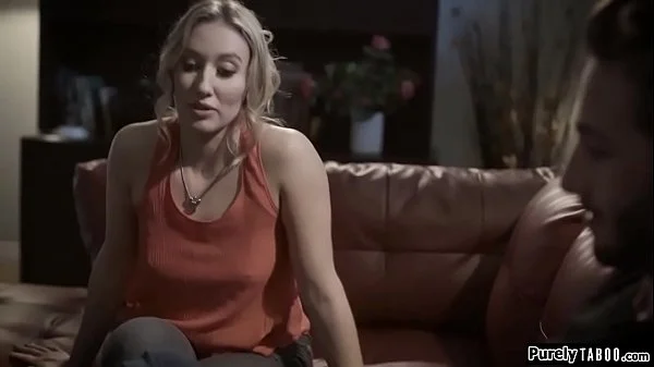 Milf is seducing her runaway stepnephew