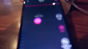 I took control of my stepsister's vibrator in the bar and brought her to orgasm.