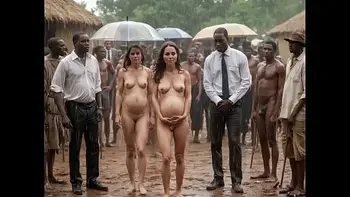 Fui visitar uma tribo africana sem meu marido,  e acabei engravidando la, mas não sei quem e o pai