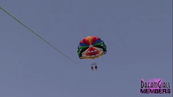Home Video Naked Parasailing With Three Wild Spring Breakers