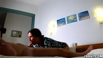 Homemade lazy bedtime sex. Camilla Moon with Vira Gold