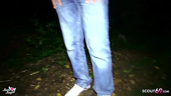 Outdoor Sex mit Fremden - Anni Angel nach Party gefickt
