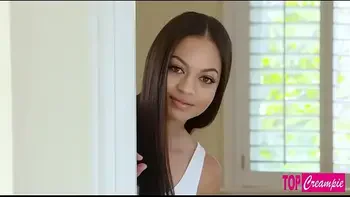 Fuck and Creampie my Friend's Wife in Bathroom - TOPCreampie.com