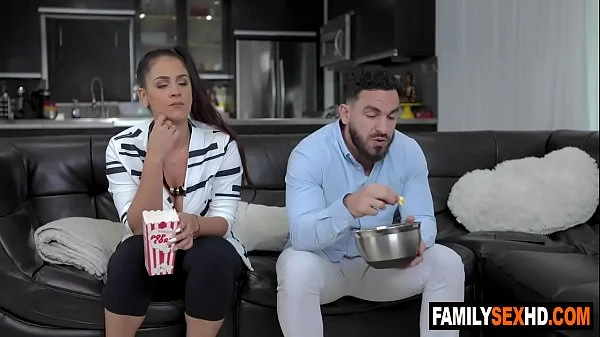 Horny stepsis begs her stepbrother to fuck her during quarantine - taboo porn