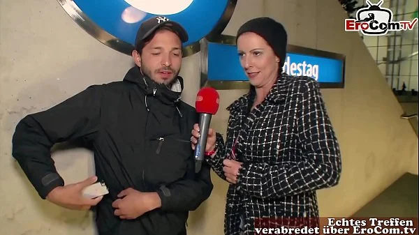 Deutsches Straßencasting - Fremde Männer nach sex gefragt