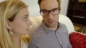 Step daughter take care her step dad behind her step mom full video